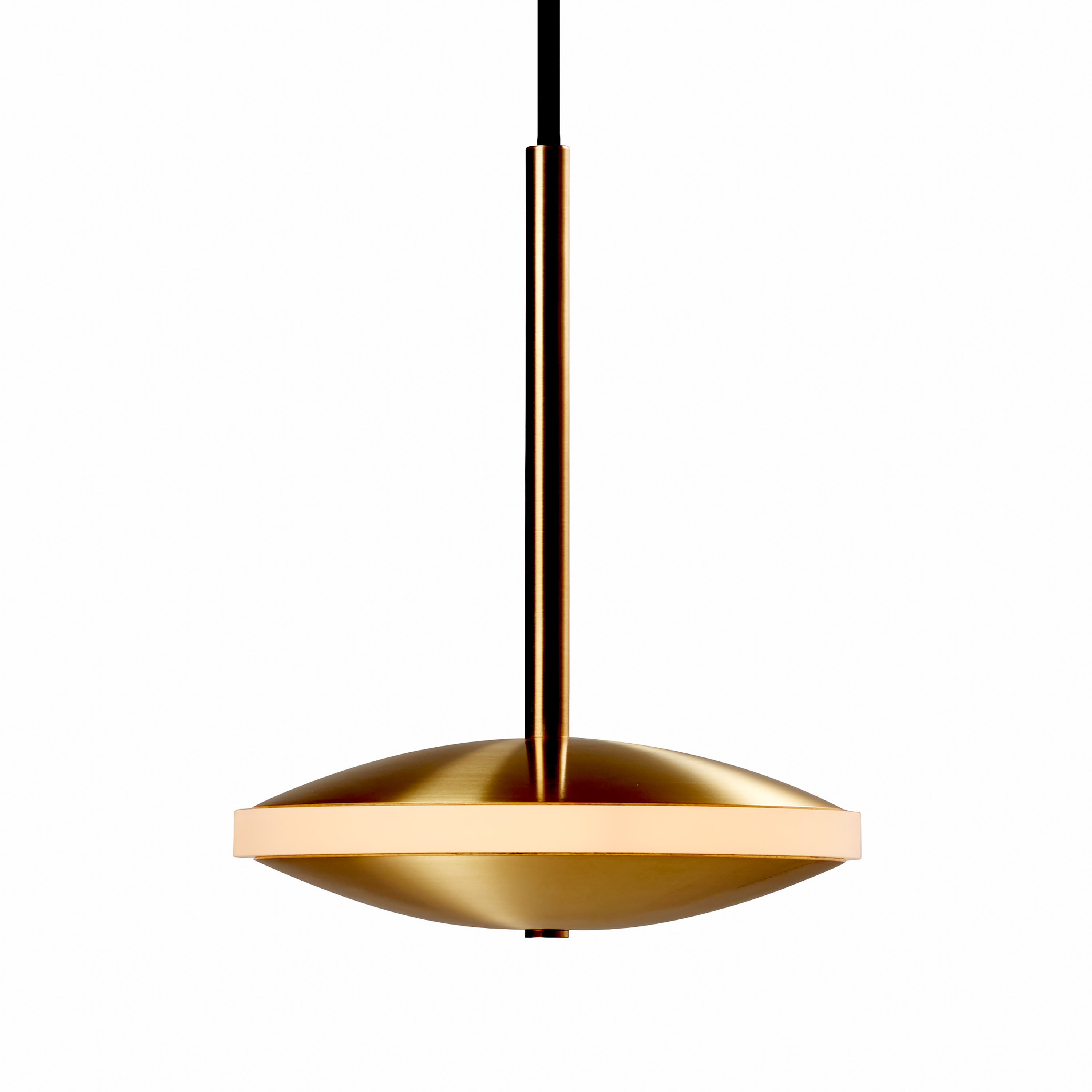 Chrona Horizontal Dish Pendant Lamp by Graypants Pendant Lamps